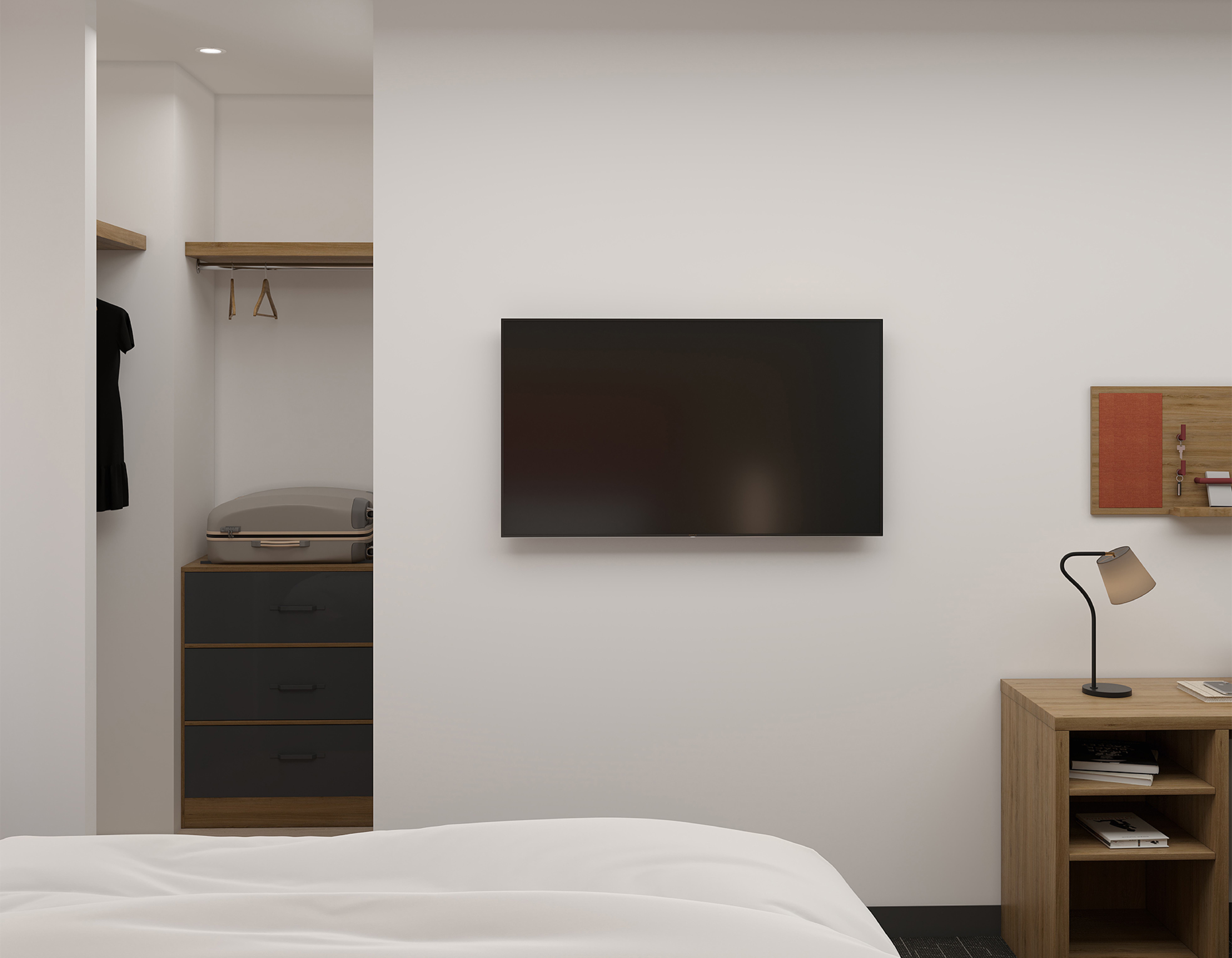 Furniture spec sheet: headboard, nightstand and recliner