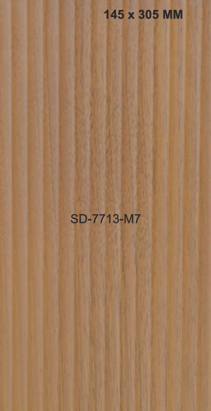 ARCHIDLAM FLUTE laminate finish swatch, sample 4